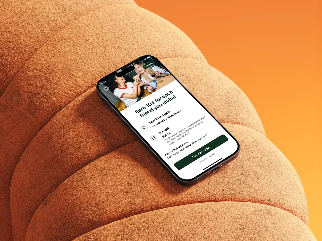 Referral A/B Test case study cover